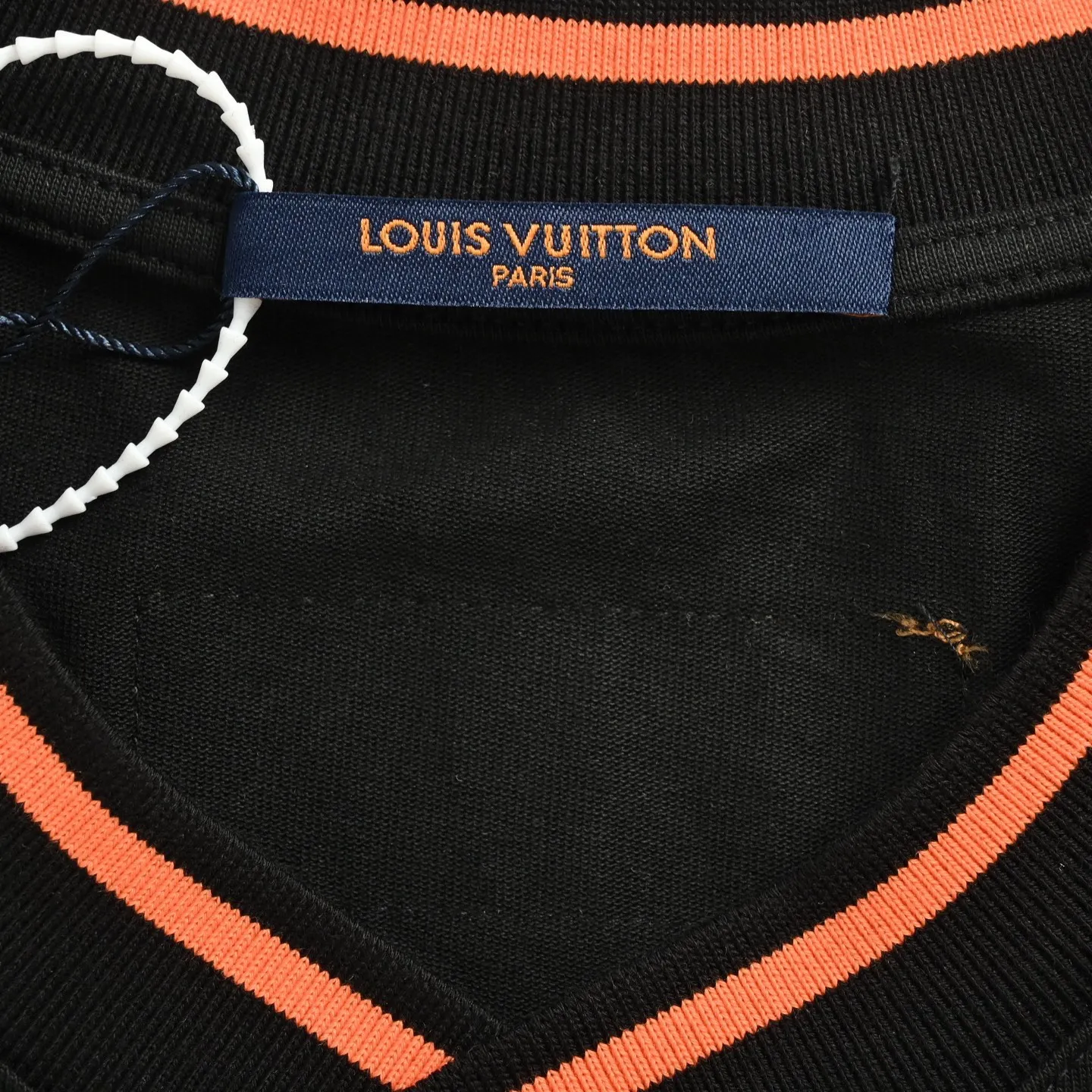 Louis Vuitton/Louis Vuitton 25ss No. 00 Orange letter print short sleeves